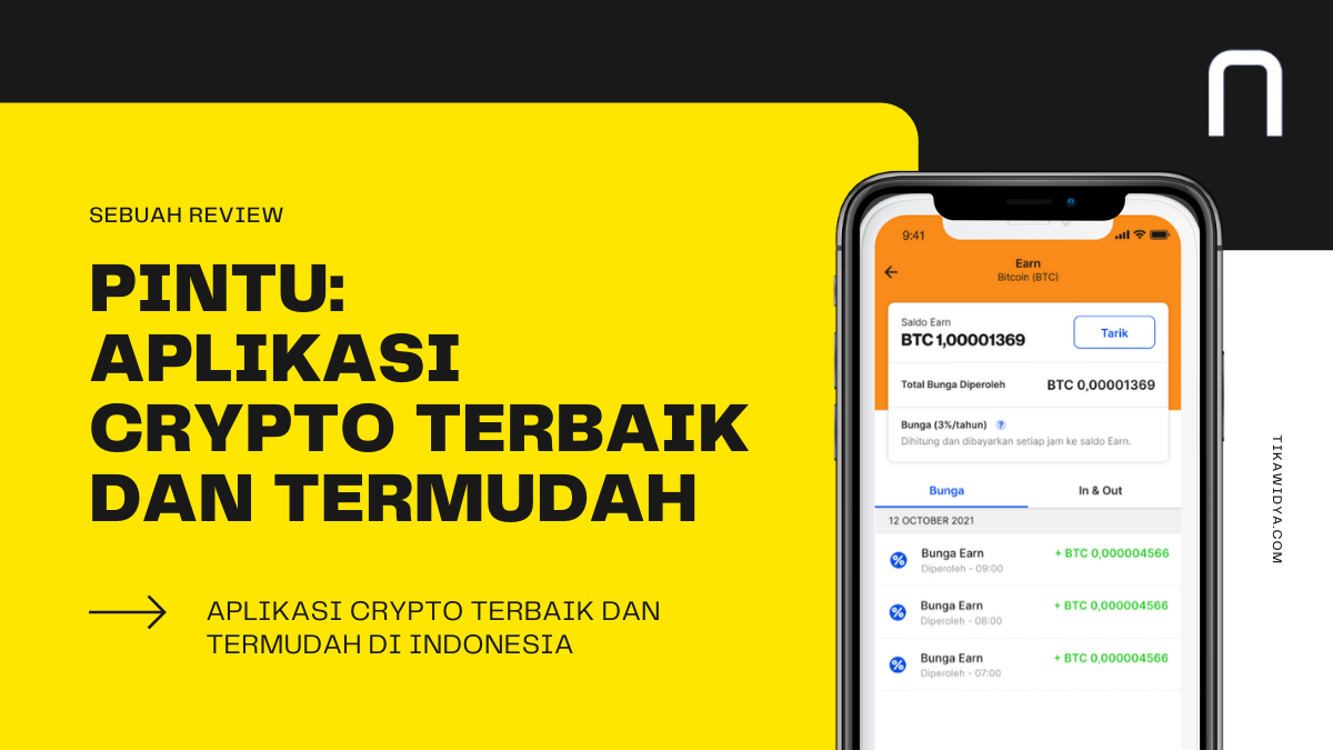 Pintu aplikasi crypto terbaik dan termudah di indonesia