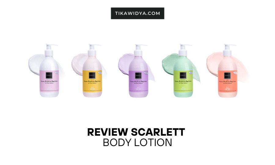 review scarlett body lotion