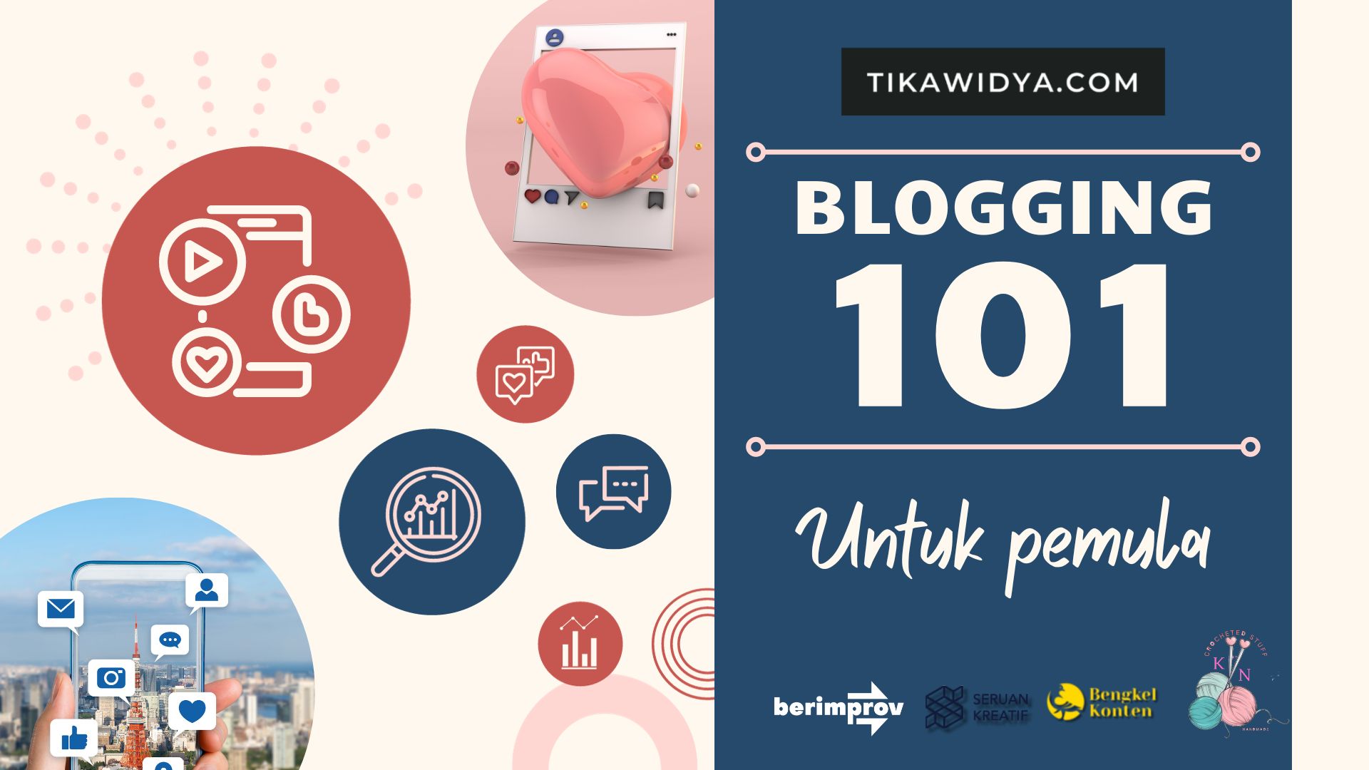 Webinar Menulis Gratis Blogging 101