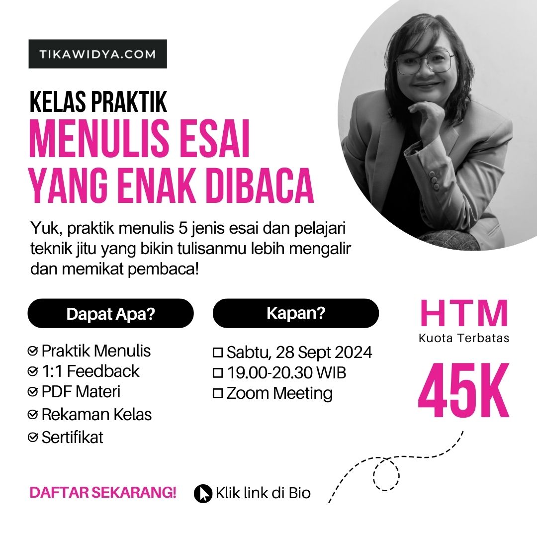 Kelas praktik menulis esai